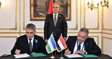 غلاف توقيع مذكرة تفاهم بين مركز بحوث المياه ونظيره الأوزبكي لتعزيز التعاون المشترك