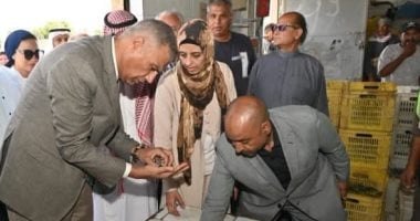 محافظ جنوب سيناء يتفقد معصرة زيت الزيتون بأبوصويرة في رأس سدر