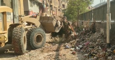 حى بولاق الدكرور يواصل تطوير أسفل محور كمال عامر.. وحملات لرفع الإشغالات